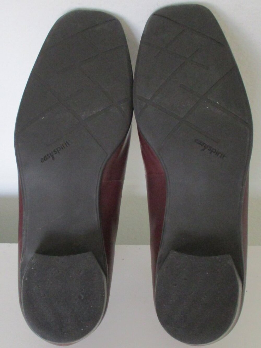 Munro American Womens Cordovan Leather Flat Dress Loafer w/Block Heel - Size 9B - Picture 7 of 7